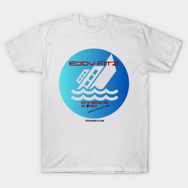 Edmund Fitzgerald Memorial T-Shirt by steveandkyle